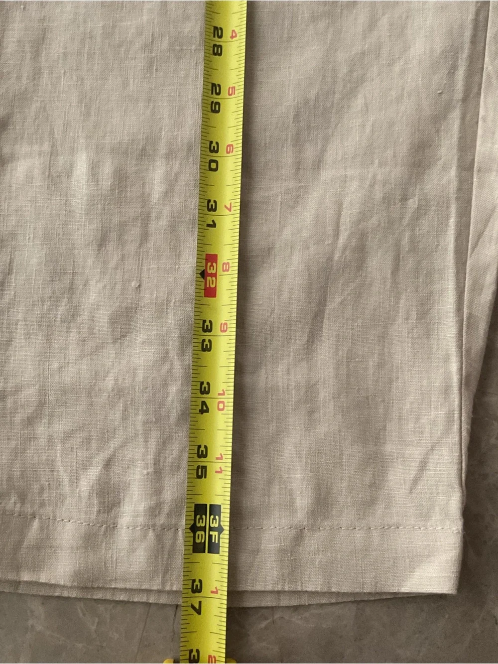 Quince Women's 100% European Linen Tapered Ankle Pants Driftwood M NWT coastal